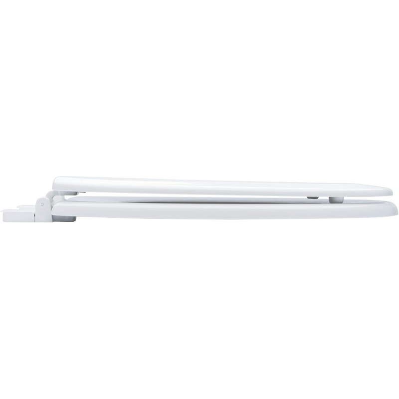 ProFlo PFTSEC2000BS PFTSEC2000 Elongated Closed-Front Slow Close Toilet Seat and