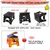 Kids Folding Step Stool for Toddlers – Safety Lock to