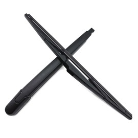 Replacement for Hyundai Santa Fe 2007-2012 Rear Wiper Arm and Wiper Blade, Factory OE Style Rear Windshield Wiper Arm & Wiper Blade Set, Replacement OEM: 98811-2B000
