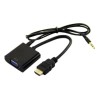 Adactadores Hdmi Para Vga Con Sistema De Audio