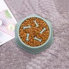 Perro de Comer Lento, Cuenco Antideslizante para Perros de Comida
