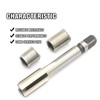 VIKKSAER Spark Plug Thread Repair Tool, M10x1.0 Thread Tap Kit