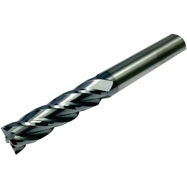 CNC QUALITÄT Carbide End Mill Diameter 3 mm / Diameter 4 mm / Diameter 5 mm / Diameter 6 mm / 8 mm / 10 mm / 12 mm / 16 mm / 20 mm - Solid Carbide Cutter Extra Long - High Performance Cutting