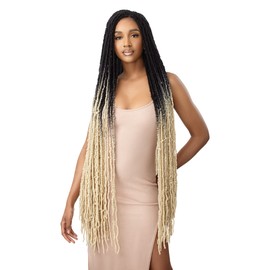 Outre Braids Crochet Braids X-Pression Twisted Up 3X BORABORA LOCS 40 inches (5-Pack, 3TOMBER)