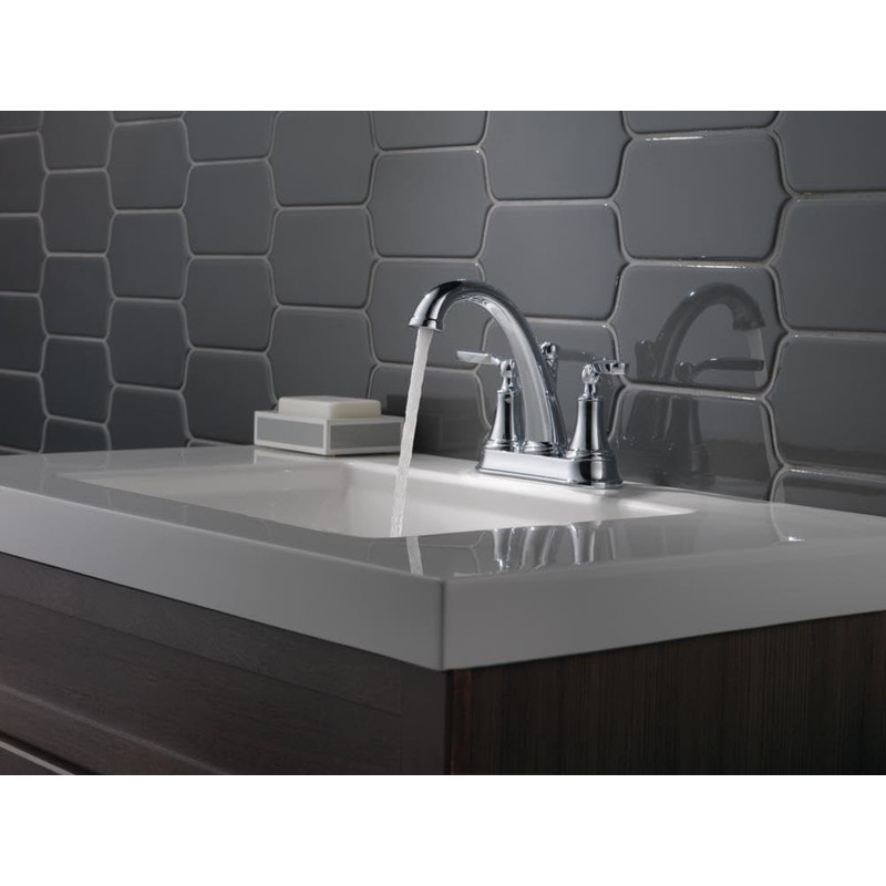 Two Handle Centerset Bathroom Faucet