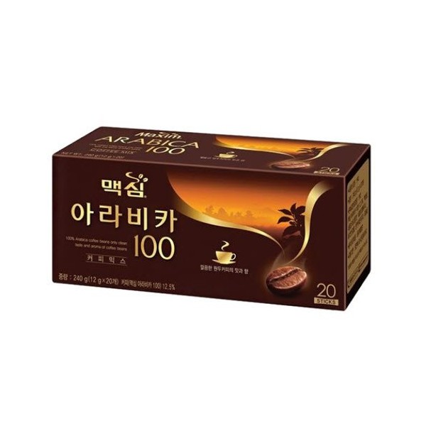Maxim Arabica 100 Instant Coffee Mix 20 Sticks 12g x 20T (240g)