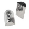 4040 Series M8 T Slot Nuts Roll-in Spring Ball Loaded Elastic Nuts Carbon Steel for 4040 Series Aluminum Extrusion Profile Rail with 8mm Slot for 3D Printer（20Pcs）