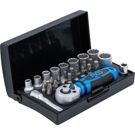 28-piece Socket Set, 1/4'