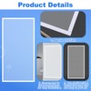 12 Pack Abrasive Blasting Cabinet Lens Cover - Clear Polyester
