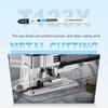 MUOZLOP 20pcsT123X Jigsaw Blades，10-21TPI Jig Saw Blades with Storage Case,T-Shank