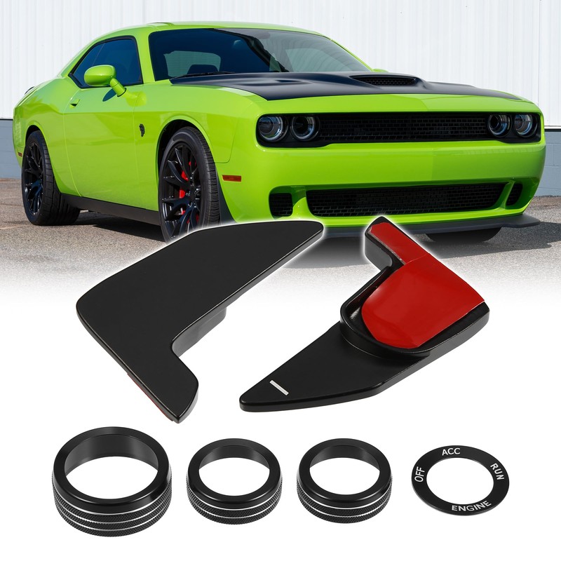 X AUTOHAUX 1 Set Car Steering Wheel Shift Paddle Extension