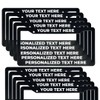 Custom License Plate Car Frame Packs (1001, Universal, Polyvinyl, 15,