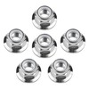 Ruifu Titanium Alloy M6 M8 M10 1.25 1.5mm Flange Nylon