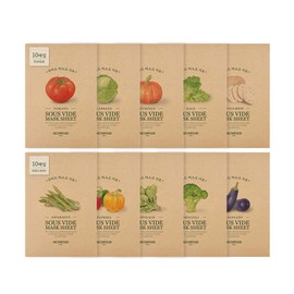 SKINFOOD Sous Vide Mask Sheet 10 Options To Choose  - [Nourishing] ASPARAGUS 10P