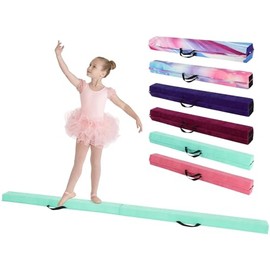 Venbytech for 8FT Balance Beam for Kids 3-5 Gymnastics Beam Beam Gymnastics for Home