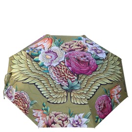 Anuschka Automatic Open and Close Umbrella - 3100, Angel Wings