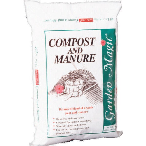 Garden Magic 5240 Compost and Manure, 40-Pound