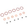 Fuel Injector Sealing Rings Kit 059 130 519 Rubber Metal
