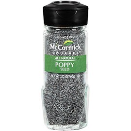 McCormick Gourmet Collection, Poppy Seed, 2.12-Ounce Unit