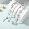 AWAYTR Waist Chains Belts for Women - Rhinestone Gold Silver