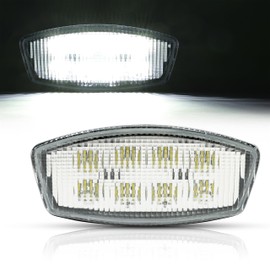 HECASA LED Work Light 12V Compatible with Kubota B2650HSDC B3350HSDC L3240HSTC L3240HSTC-3 Flood Off-Road Cab Lights Marker Lights Headlight (Clear Lens)