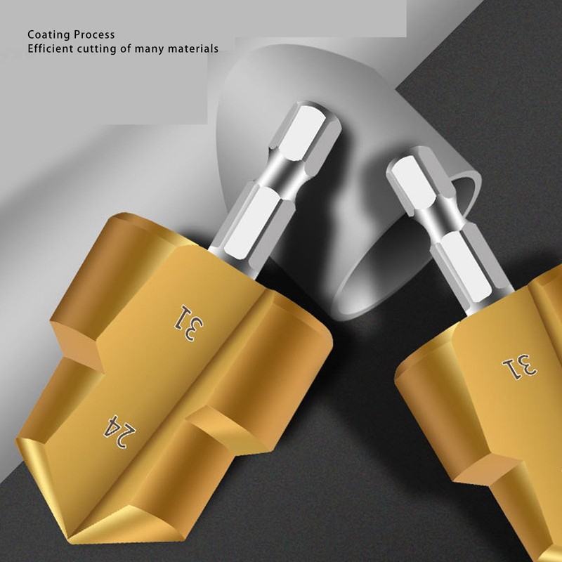 3 x PPR Pipe Reamer Bits 19 mm 24 mm