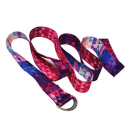 Yoga Strap for Stretching, Adjustable Yoga Bands, Yoga Belt, Pilates Straps, Non-Slip Sturdy Stretching Belt for Yoga, Pilates, Gym Exercise (Colorfur)
