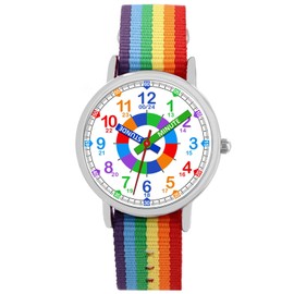 Brecjon Boys' Learning Watch Children from 6 Years 5 ATM Waterproof Gift Back to School Quartz Children's Watch 3D Design German Watch Brand Analogue, multicoloured