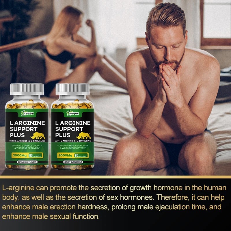 ZHPHK Extra Strength Nitric Oxide Booster Supplement L-Arginin 3000mg Endurance/Ener