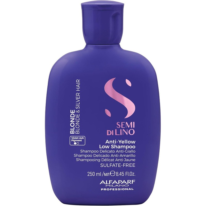 Anti-Yellow Low Shampoo - Champú delicado neutralizador de reflejos amarillentos