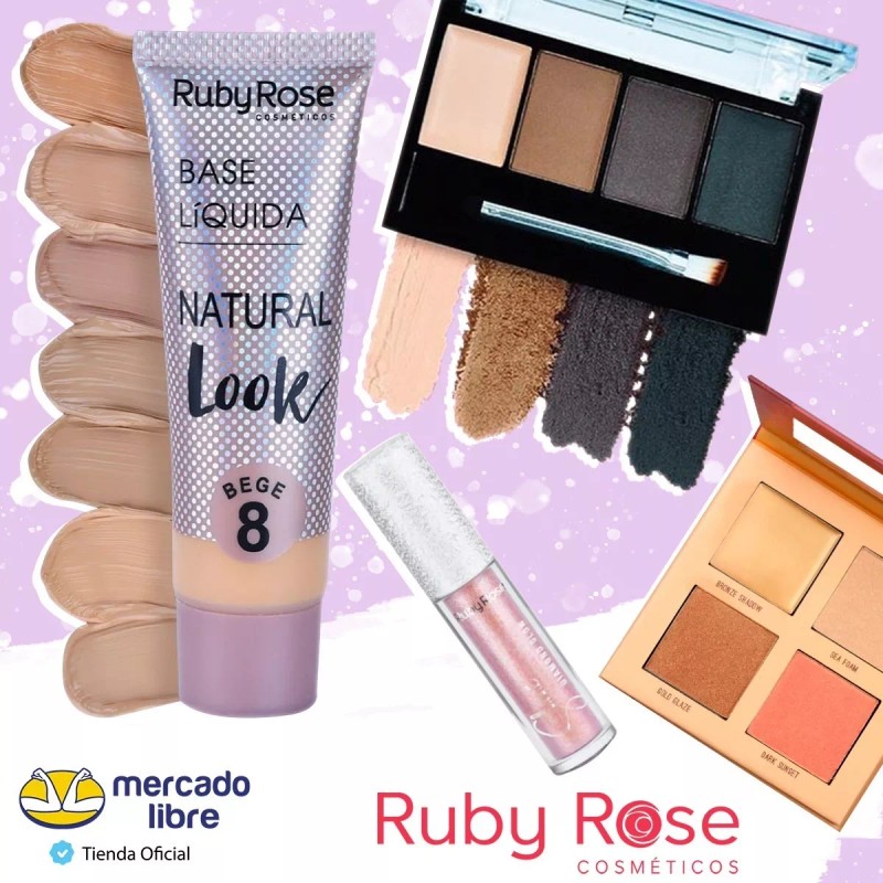 Ruby Rose Polvo Suelto Matte Touch Sellado De Maquillaje By