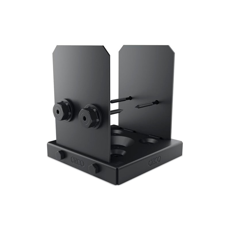 Ozco Ironwood Lite 6x6 Post Base Kit, Includes 1 Post
