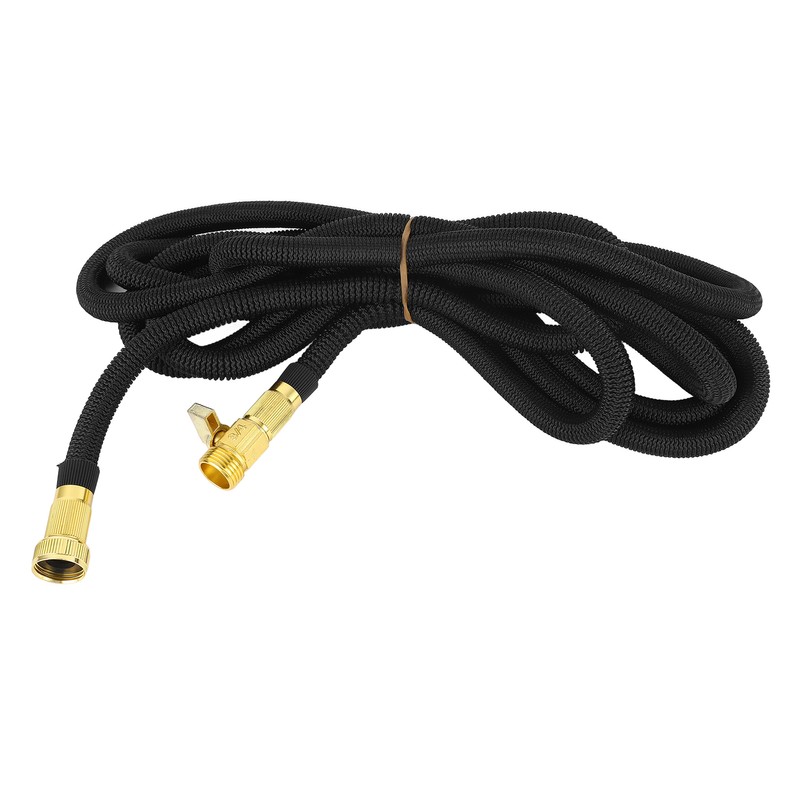 Expandable Garden Hose with Sprayer 49.2ft TPE Automatically Retractable Flexible
