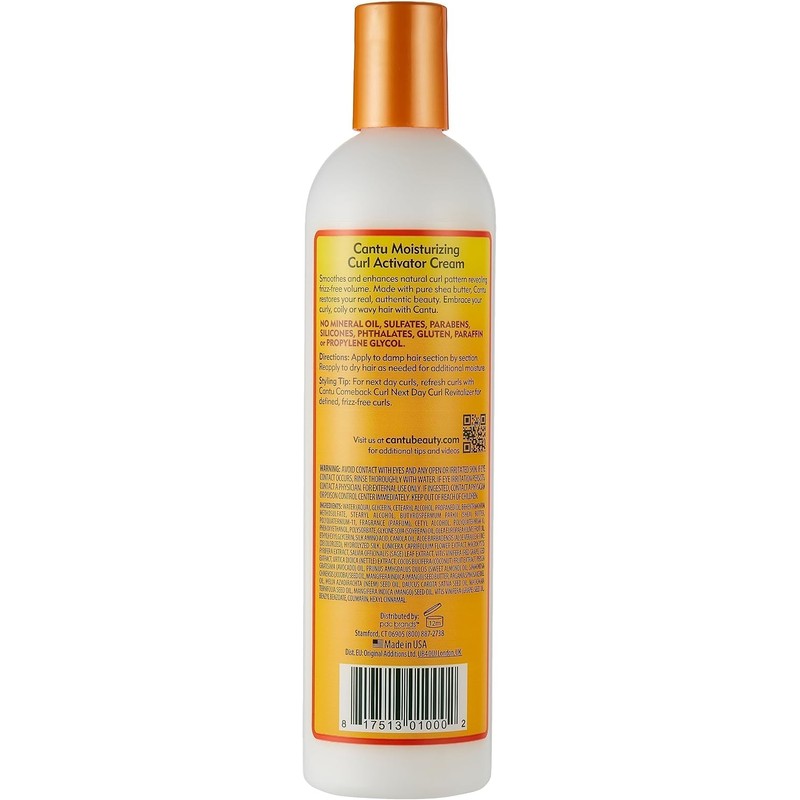 Cantu Natural Hair Curl Activator Cream 12oz by Cantu