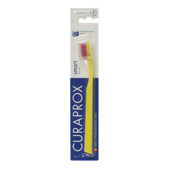 CLAPLOX CS Smart Toothbrush, Handle Color, Yellow (Blister Pack)