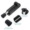 sourcing map 2 Pack Kickdown Door Stop, Spring Loaded Telescopic