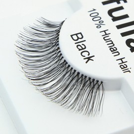 #107, 6 Pairs ifullash 100% Human Hair Eyelashes