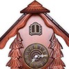 Kendal Cuckoo Clock Vintage Wall Clock Handcrafted Wood Cuckoo Clock