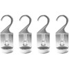 Cooks Standard Hooks, 4 Pack Aluminum Ceiling Hooks for Pot