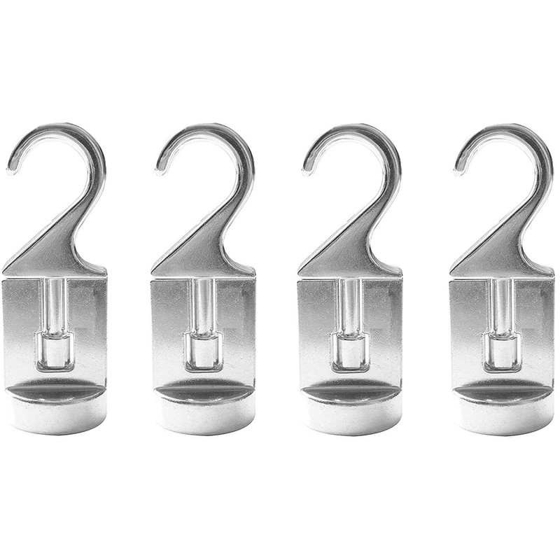 Cooks Standard Hooks, 4 Pack Aluminum Ceiling Hooks for Pot