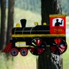 In the Breeze 2508 Steam Engine Ground Spinner-Garden Decoration