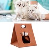 Felt Cat House Removable Washable Folding Integrated Felt Cat Sleeping