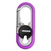 Prendre PR-OM3746 Carabiner, Double Ring, Locking Function, Key Ring, Hook,