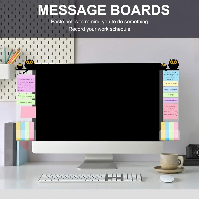 Monitor Memo Board - Multifunction Computer Monitor Memo Board Transparent