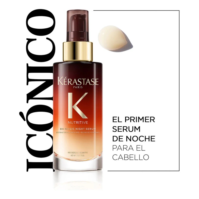 Sérum 8H Nutrición Cabello Seco Kérastase Nutritive 90ml