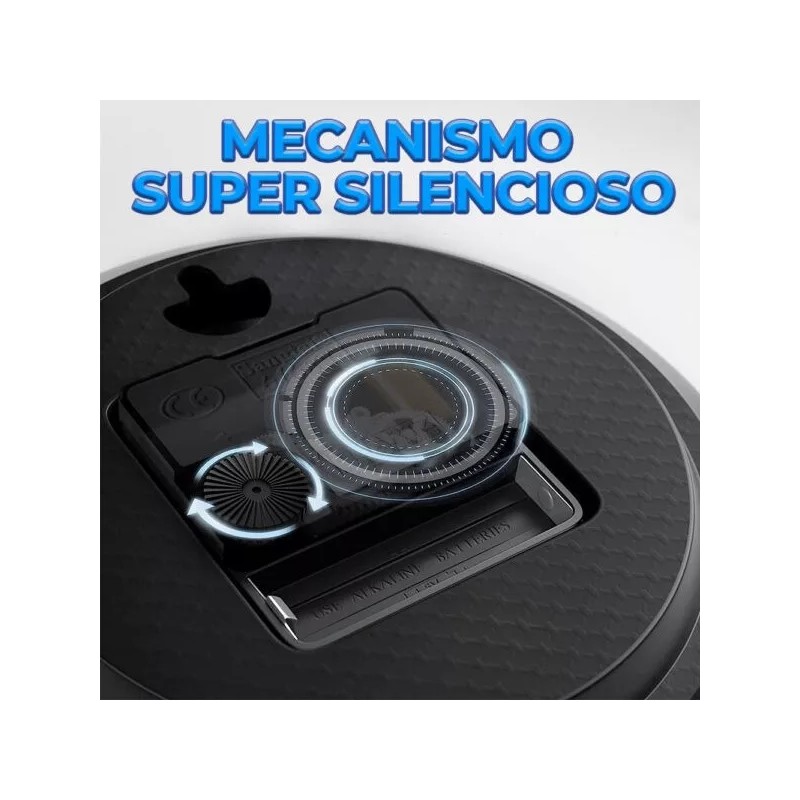 EGTMA Reloj De Cuarzo Silencioso De Pared Digital