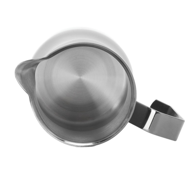 Milk Frother Cup 350ml 304 Stainless Steel Pointed Mouth Foaming