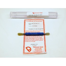 New 2 56 UNC 2B STI Vermont Thread Plug GAGE #2 .086 GO NO GO PDS = .0976 .0996 - MS6739VTG