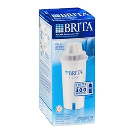Brita 300 (16.9 oz.) Bottles White Replacement Pitcher Filter