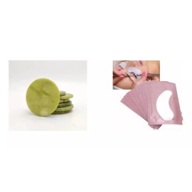May Piedra Jade + Parches De Regalo Para Extensiones De Pestañas